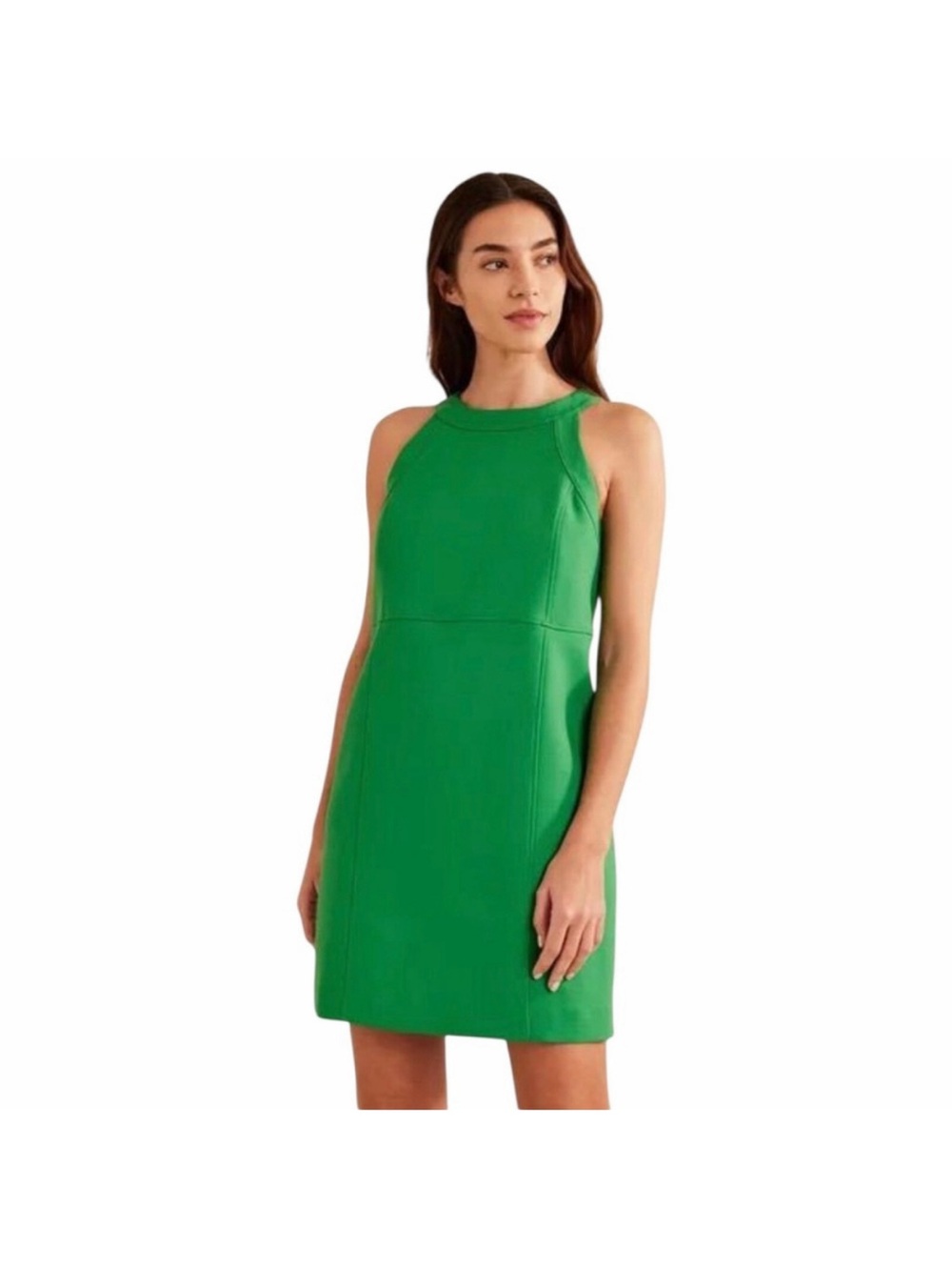 Boden NWT Wool Blend Green
Halter Shift Dress Size Medium